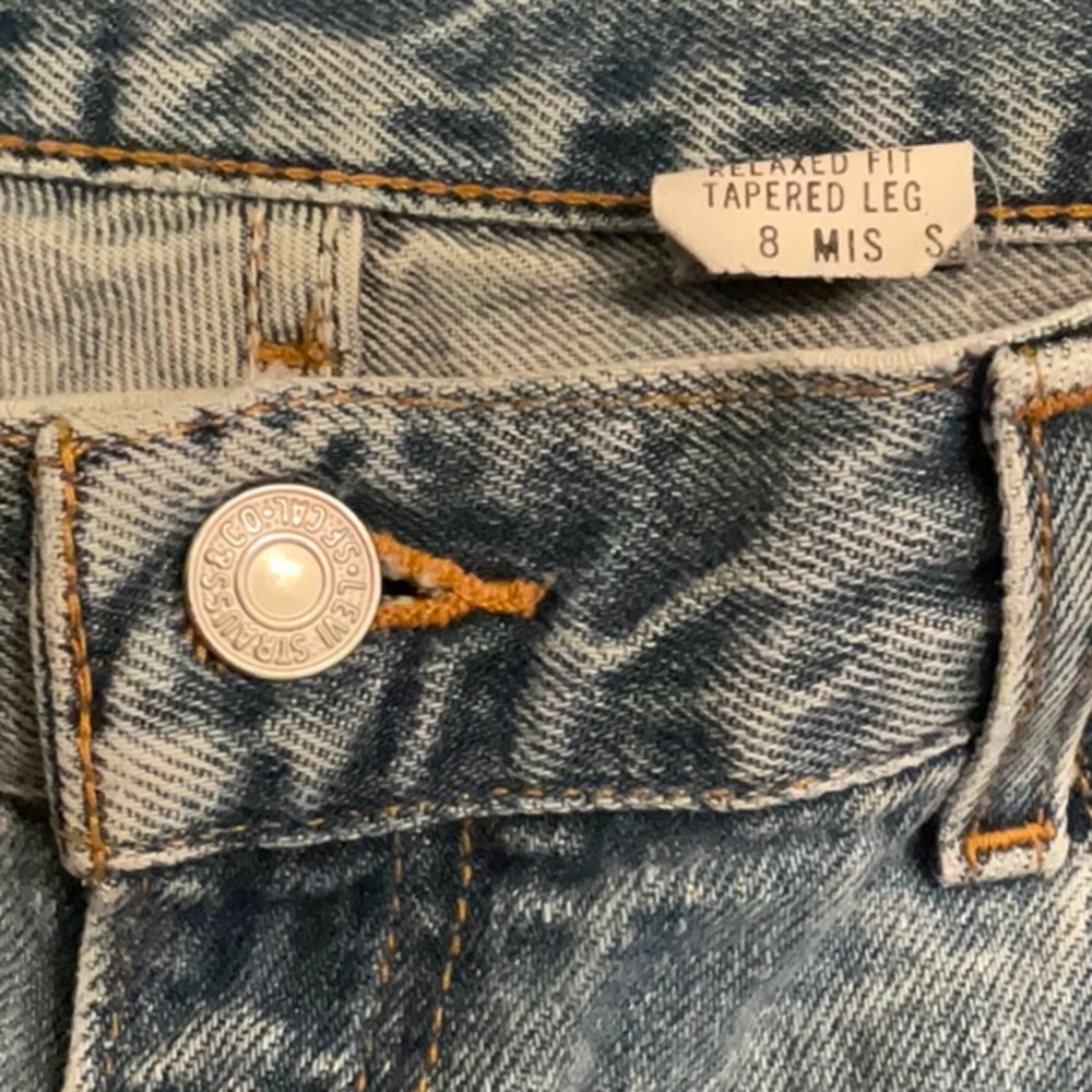 Levi’s 550 Light Denim Jeans Red Tab - Picture 2 of 5